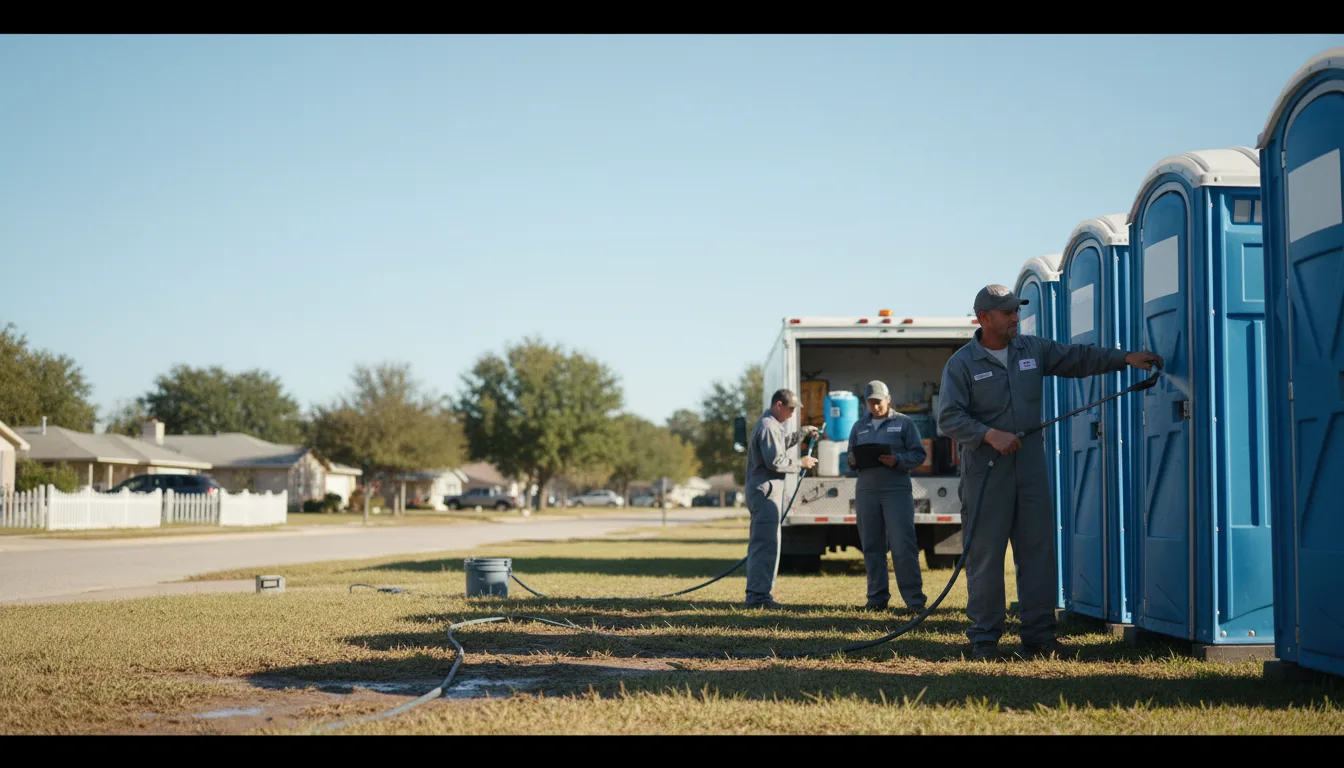 Long-Term Portable Toilet Rental in Webberville, MI near me